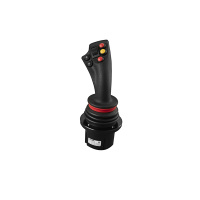 Pengontrol Joystick Paduan Logam Industri untuk Mesin Konstruksi dengan Sistem Spring Return untuk Mesin Panen Pertanian, Loader, Traktor