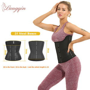 Corset amincissant rembourré pour femme avec 25 baleines en acier, idéal pour la vente en gros - Product Image 4