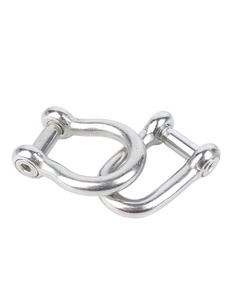 Gian lận phần cứng thép không gỉ Châu Âu loại <span class=keywords><strong>D</strong></span> còng <span class=keywords><strong>d</strong></span>ưới thép không gỉ cung còng Dee xiềng xích - Product Image 5