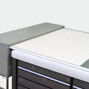 <span class=keywords><strong>Couverture</strong></span> <span class=keywords><strong>de</strong></span> piscine à isolation thermique électrique au design moderne TSPK avec nouvelle piste en aluminium à lamelles roulantes automatiques pour application au <span class=keywords><strong>spa</strong></span> - Product Image 6