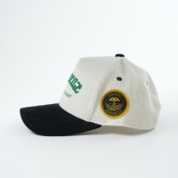 Hoge Kwaliteit 3d Honkbalhoeden Op Maat Gemaakte Baseballpet 5 Panel Gestructureerd Twee Tone Corduroy Cap Team Baseball