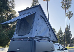 เต้นท์กระบะรถบรรทุก4x4ทำจากอลูมิเนียมสำหรับการผจญภัย2025พร้อมหลังคารถตั้งแคมป์ประเภทค้ำยันตรงรวมทั้งกล่องเครื่องมือ - Product Image 4