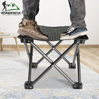 Mini tabouret pliant portable pour activités de plein air-pour camping pêche jardinage randonnée plage utilisation avec sac de transport