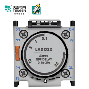Tengen La3 D22 Off Delay <b>Timer</b> 0.1-30S Industrial Mechanical Relay - Product Image 1