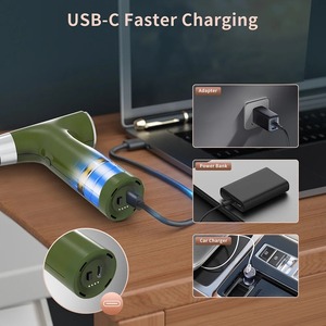 Mini Ventilador Turbo Jet de 110000 RPM con Motor sin Escobillas, Ventilador de Conducto Portátil, Soplador Eléctrico Turbo de Alto Rendimiento, Soplador de Aire de Alta Potencia - Product Image 4