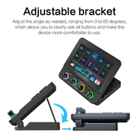 MiraBox N4Pro Stream Dock Clavier LCD programmable Console de contrôle de bureau Prise en charge OEM Fournisseur d'usine
