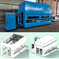 Machine de peinture au pistolet CNC automatique à 5 axes pour usage industriel, facile à utiliser, pour le revêtement des portes en bois, des panneaux de meubles et des armoires.