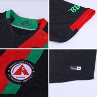 Großhandel Maßgefertigte Jacquard-Polyester Sublimations-Herren-Fußballtrikots Hersteller Personalisierte Team-Shirts