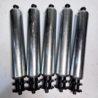 Ligne de convoyeur à rouleaux en acier inoxydable pour le transport de rouleaux non motorisés galvanisés avec composants de roulement à billes