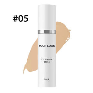 Private Label Fond de Teint Cosmétique Ecran Solaire Correcteur de Couleur 2-en-1 Couverture Complète Fond de Teint Crème Blanchissant SPF55 <span class=keywords><strong>CC</strong></span> - Product Image 4
