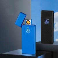 Briquet de charge usb portable de petite taille à écran tactile briquets électroniques petit briquet électrique rechargeable