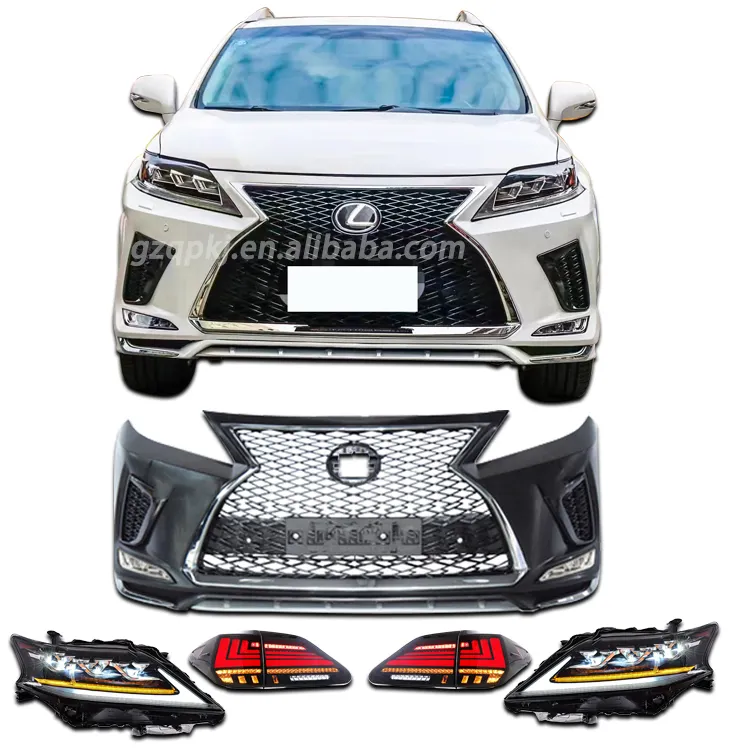 The new old upgrade Front bumper tail lamp head lamp For 2009 and 2015 lexus RX270 RX350 lexus RX450h body kit