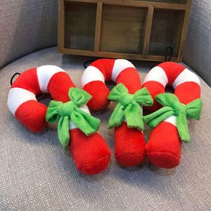 סיטונאי חמוד מקל חג המולד יוקרה plush daky מחמד כלב צעצוע - Product Image 2