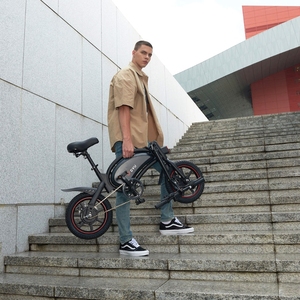 DYU Factory vente en gros de vélo électrique <span class=keywords><strong>pliant</strong></span> 14 pouces <span class=keywords><strong>mini</strong></span> vélo électrique kit de prix pliable autre vélo électrique pour adultes - Product Image 3