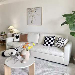 Ensemble de canapés modulaires de luxe modernes, amovibles et lavables, pour salon - Product Image 4