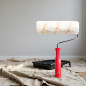 Industrial 100% Microfiber Paint Roller 12mm Nap Professional Stick <b>Frame</b> Polypropylene Handle OEM <b>for</b> <b>Painting</b> - Product Image 3