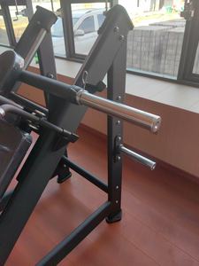 피트니스 스포츠 장비 사용 무료 웨이트 플레이트 적재 강도 피트니스 장비 45 도 해킹 슬라이드 레그 프레스 기계 - Product Image 3