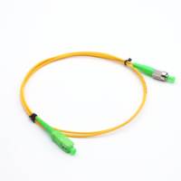 Conector LC para uso en interiores y exteriores Cable de conexión de fibra óptica multimodo con conectores FC APC SC para redes Otdr FTTH WiFi