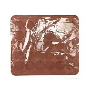 Petit tapis de cuisson rond en silicone résistant à la chaleur résistant au four à pâtisserie vente en gros - Product Image 6