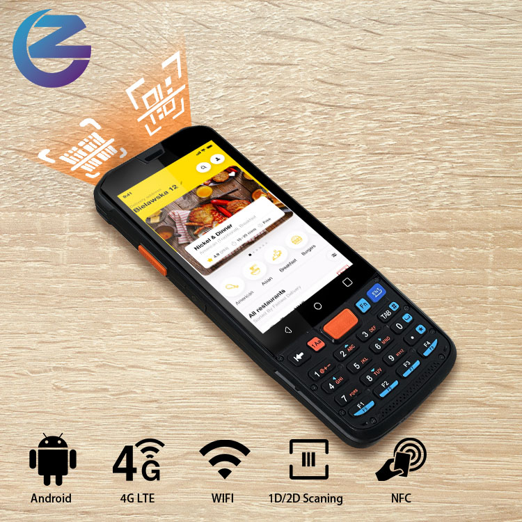 ZCS Z82 4 Inch 2 Sim Card Rugged Handheld NFC Pos Terminal