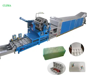 6000pcs/hr. pulp egg tray egg dish shaping machine egg tray production liner fruit and vegetable tray production line