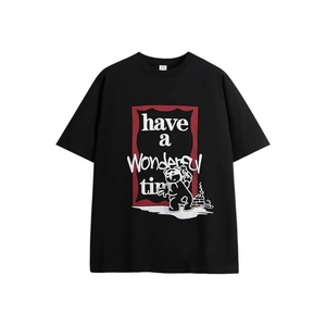 T-shirt vierge pour homme 100 % coton de haute qualité, personnalisable avec logo sérigraphié, 230 g, anti-boulochage, respirant - Product Image 2