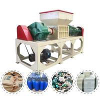 Déchiqueteuse industrielle de ferraille, solution de recyclage de déchets industriels, déchiqueteuse à double arbre robuste