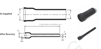 Conectores de Terminales de Manga Termocontraíble Moldeada para Aislamiento de Cables, Accesorios para Conectores, Categoría de Producto