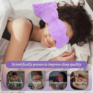 Maschera per Occhi con Peso in Semi di Lino Gravity, Morbida Maschera in Flanella per Impacchi Caldi/Freddi per un Sonno Migliore - Product Image 6