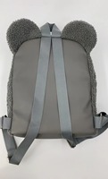 Sac à dos de maquillage en peluche mini ours en peluche mignon de haute qualité, durable, style tendance, fermeture éclair, personnalisable, poignée souple