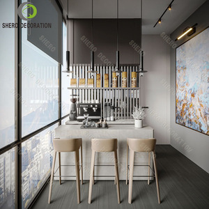 Escritorio de Oficina Ejecutivo en Forma de L de Lujo con Gabinete de Almacenamiento, Muebles de Oficina Personalizados, Escritorio de Estación de Trabajo Moderno, Conjunto de Muebles de Oficina - Product Image 6