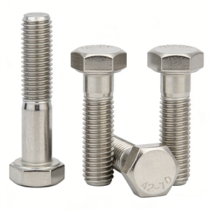 Vis hexagonales en acier au carbone galvanisé sur mesure DIN933/931, marque <span class=keywords><strong>YFN</strong></span>, écrous filetés 5/8"-60 UNC, métriques, fixations durables - Product Image 2