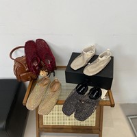 Bottes d'été respirantes à semelle plate et manches élastiques ajourées en maille transparente pour femmes