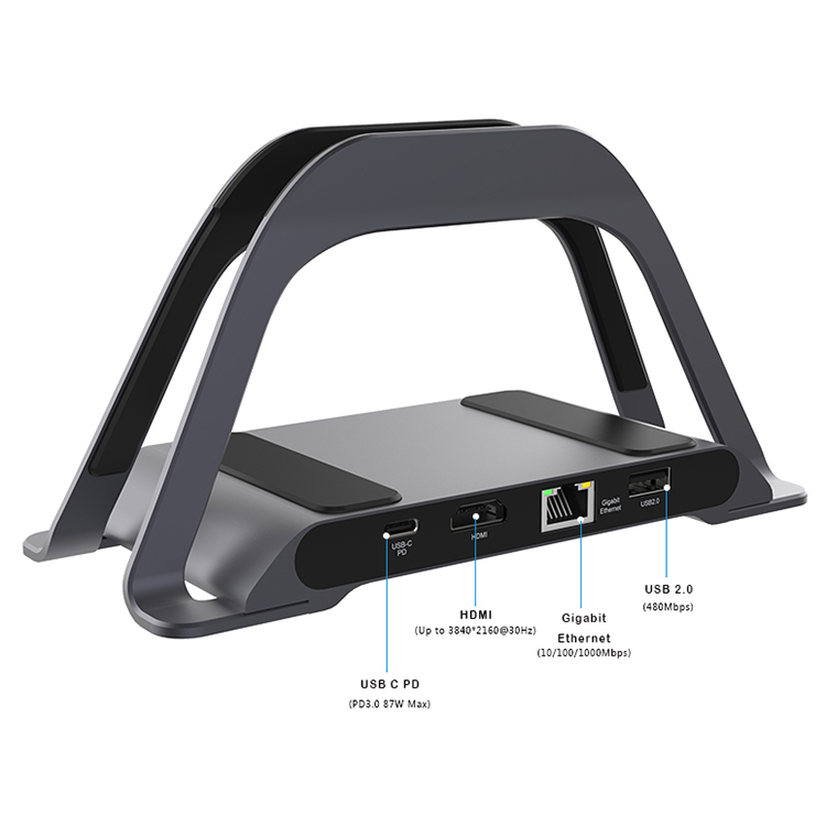 Pulwtop USB C порт для подключения данных многопортовый концентратор 10 в 1 usb концентратор типа c