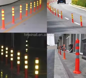 Seguridad de tráfico Delineador de carretera PU Bolardos de advertencia Poste de advertencia de carretera - Product Image 6