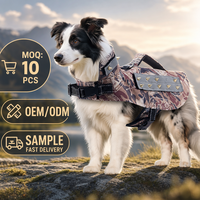 Gilet tactique isolé et résistant aux morsures pour chien, veste réfléchissante réglable avec poignée pour grands chiens, entraînement en extérieur