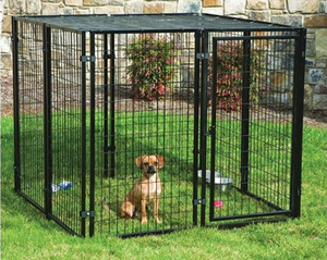 กรงสุนัขราคาถูก กรงสุนัขสแตนเลส คอกสัตว์เลี้ยง - Product Image 2