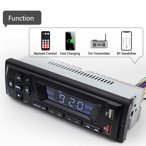 Giá thấp LCD 2USB carkit FM <span class=keywords><strong>Transmitter</strong></span> sạc nhanh <span class=keywords><strong>Car</strong></span> Stereo <span class=keywords><strong>Receiver</strong></span> 1 DIN <span class=keywords><strong>Car</strong></span> MP3 Máy nghe nhạc - Product Image 4