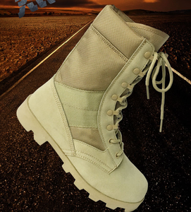 Botas de Desierto TSB910 de Moda, Transpirables, de Cuero Vacuno y Gamuza, con Suela Panamá - Product Image 5