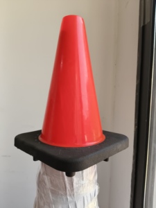 Warehouse Factory Manufacture <b>Top</b> Sale 30-90 Road Cone Flexible <b>PVC</b> Safety Used Traffic Cone - Product Image 5