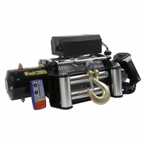 Treuil électrique tout temps 12V à moteur en cuivre pur avec frein automatique et antidérapant pour mini-camion et récupération de véhicules 4x4