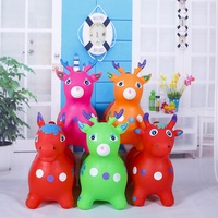 Cheval Sauteur Joyee pour Enfants, Jouet à Chevaucher, en Plastique PVC Gonflable, Logo Personnalisé Accepté, Vente en Gros