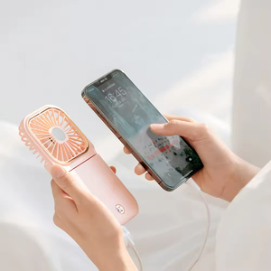 New portable rechargeable <b>mini</b> handheld <b>fan</b> power supply wearable folding <b>fan</b> <b>Usb</b> rechargeable <b>fan</b> - Product Image 5