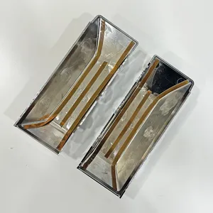 Cubierta Decorativa Cromada para Parrilla Delantera para Toyota <span class=keywords><strong>Land</strong></span> <span class=keywords><strong>Cruiser</strong></span> 70 75 76 77 <span class=keywords><strong>78</strong></span> 79 LC70 LC71 LC76 LC78 LC79 2024, Accesorios - Product Image 6