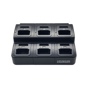 デュアルロウマルチ6ウェイ充電器EU US AU UK 6ウェイ充電ユニット充電スロットハンドヘルド2ウェイラジオトランシーバーとバッテリー - Product Image 3