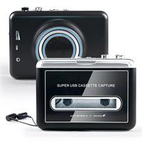 Convertisseur USB Cassette vers MP3 JL-202SP Lecteur de Cassette Portable avec Inversion Automatique Haut-parleur Hi-Fi Dispositif de Capture Audio Numérique