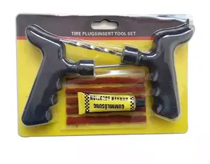 Herramientas de reparación de neumáticos sin cámara de emergencia, <span class=keywords><strong>kit</strong></span> de herramientas de reparación de pinchazo Universal de llanta plana de <span class=keywords><strong>bicicleta</strong></span>, de inserción rápida - Product Image 1