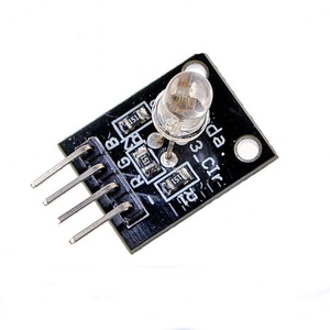 Módulo LED de 3 Colores KY-016, Componente Electrónico Original, Diodo Emisor de Luz Tricolor RGB, 4 Pines DIP KY-016 - Product Image 3