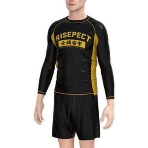 Camisetas de Compresión Rash Guard para Entrenamiento de Jiu Jitsu, MMA y BJJ, con Logotipo Personalizado ODM, Sin Gi - Product Image 3