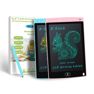 Bảng Vẽ Nguệch Ngoạc Nhiều Màu 8.5 Inch Bán Chạy Nhất Bảng Vẽ 2 Gói Bảng Viết LCD Cho Trẻ Em - Product Image 1